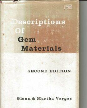 Descriptions of Gem Minerals