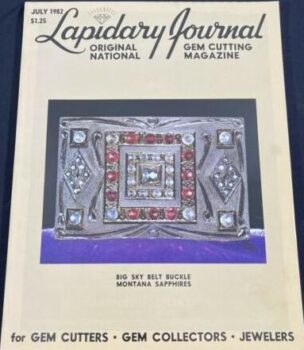 Lapidary Journal Jul 1982