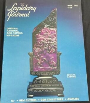 Lapidary Journal Nov 1982
