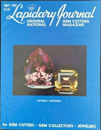 Lapidary Journal Sep 1981