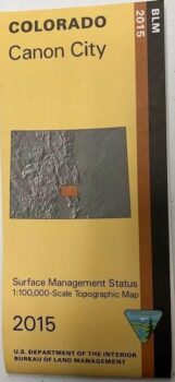 Colorado Canon City Map