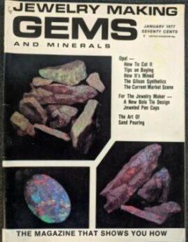 Jewelry Making Gems & Minerals January 1977
