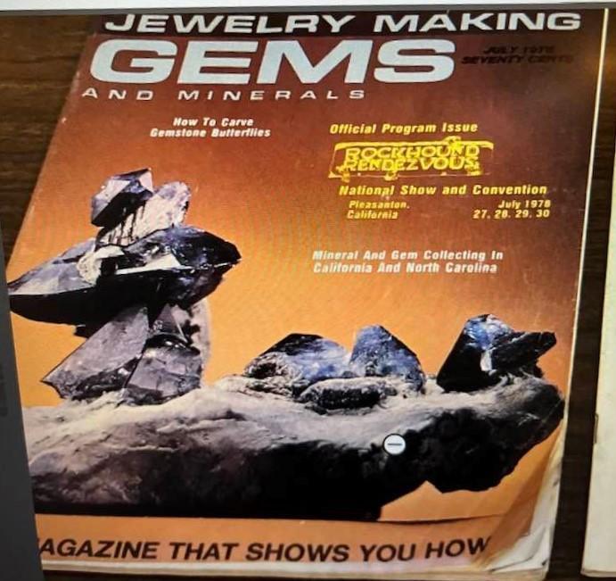 Jewelry Making Gems And Minerals #489 July 1978