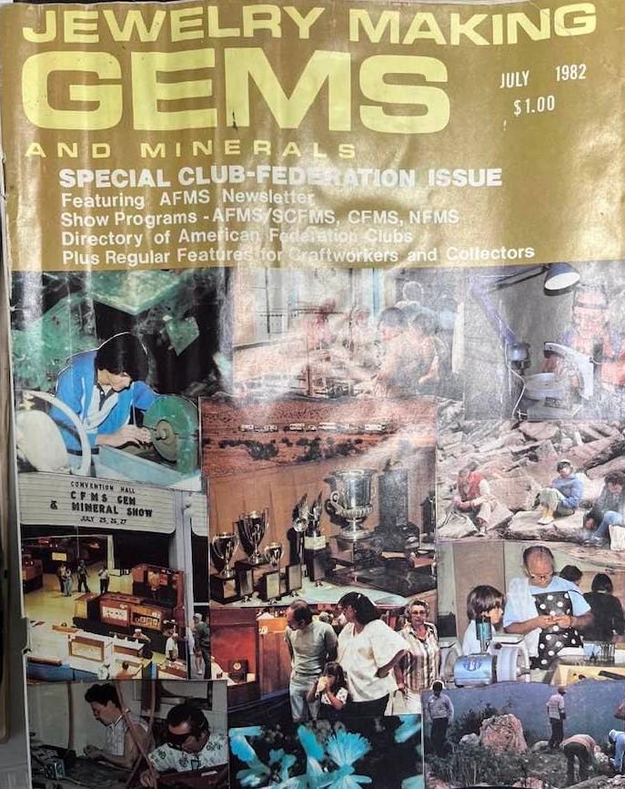 Jewelry Making Gems And Minerals #537 July 1982