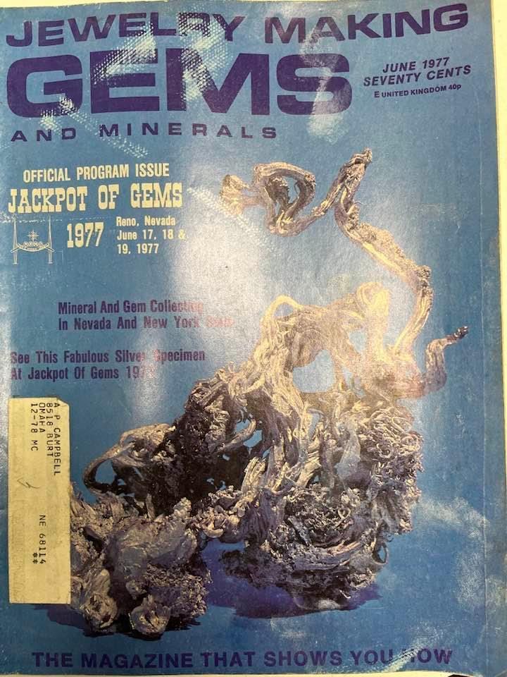 Jewelry Making Gems And Minerals #476 June 1977