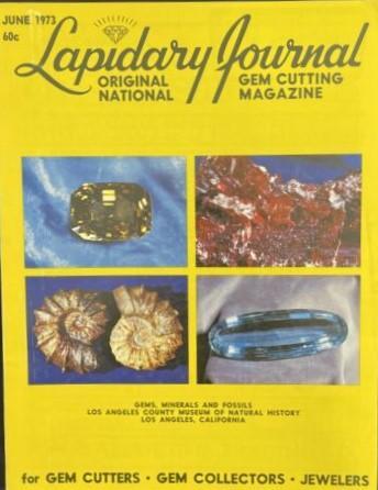 Lapidary Journal June 1973