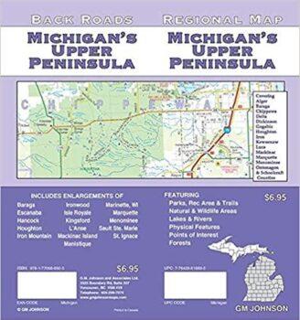 Michigan's Upper Peninsula, Michigan Regional Map