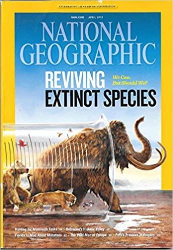 National Geographic Magazine, April 2013