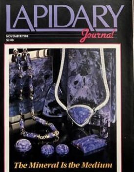 Lapidary Journal November 1988