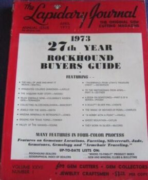Lapidary Journal April 1973
