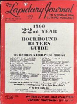 Lapidary Journal April 1968